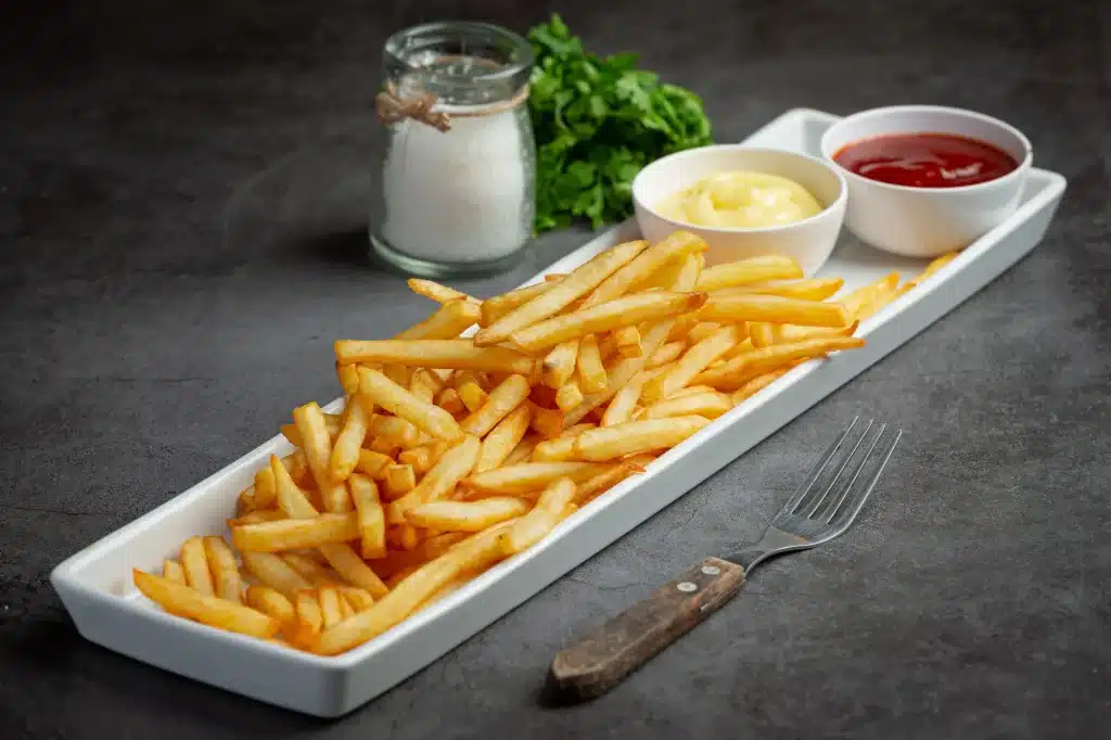 Assiette de frites