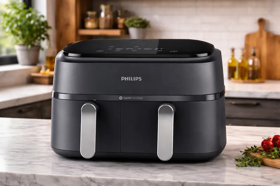 Avis Philips Air fryer Série 3000 double panier 