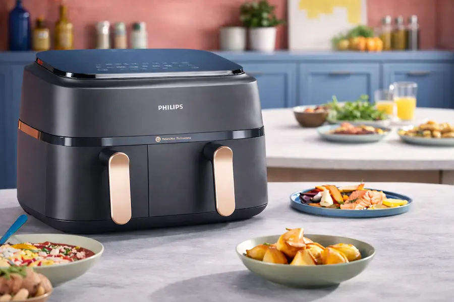 Avis Philips Air fryer Série 3000 double panier 