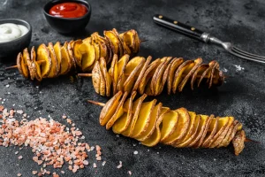 Spirales de pommes de terre