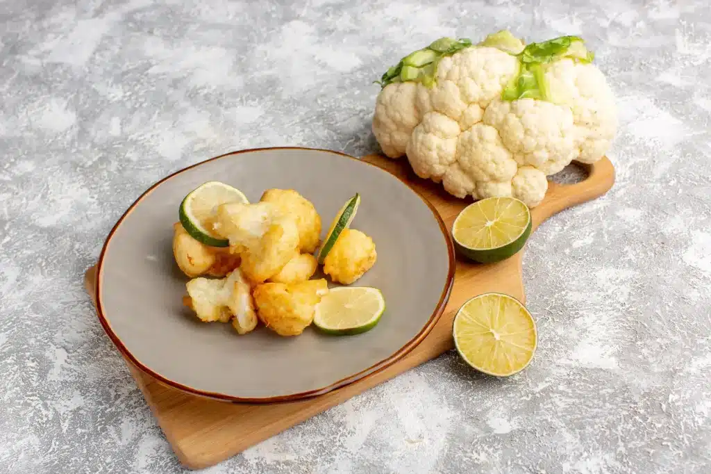 Chou-fleur croquant au curry