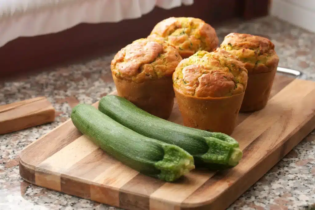 Muffins chocolat courgettes