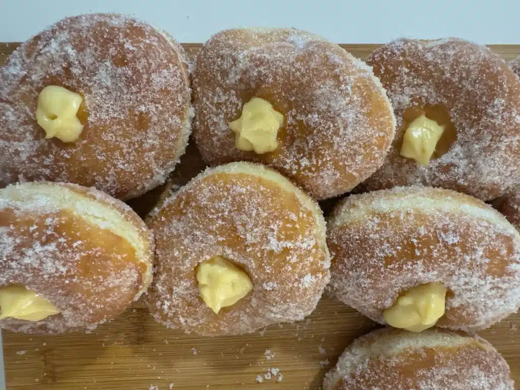 Bombolini grani de crème pâtissière