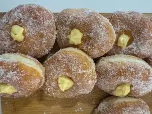 Bombolini grani de crème pâtissière