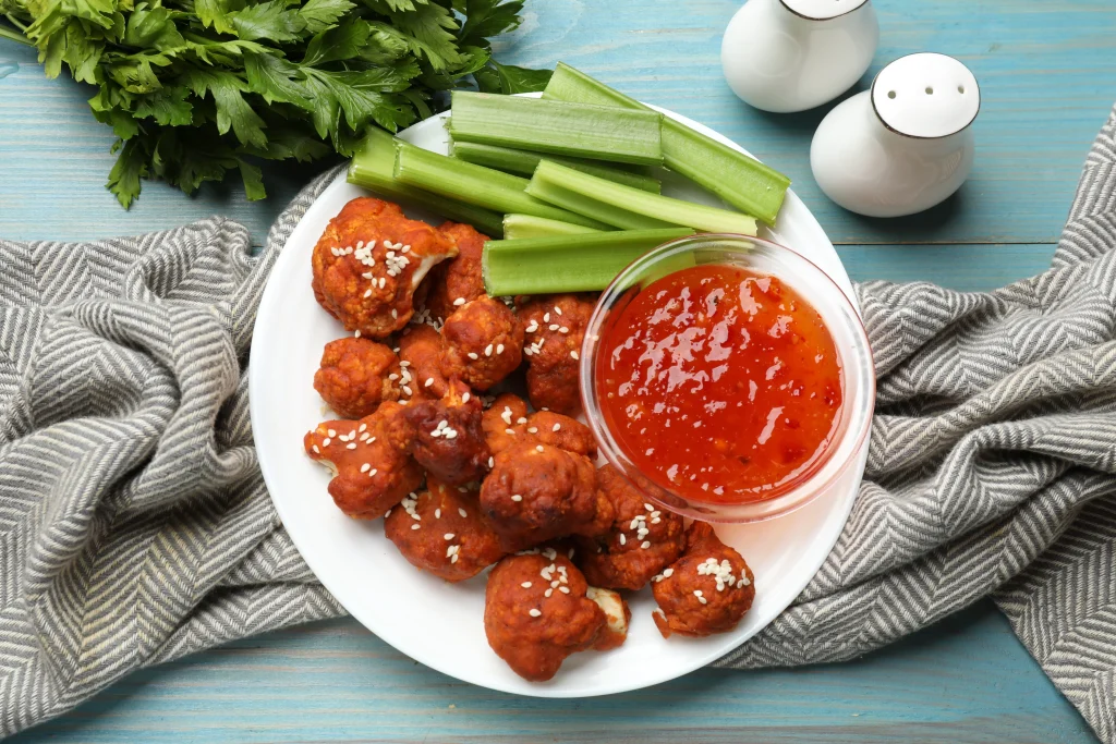 Assiette de buffalo chicken