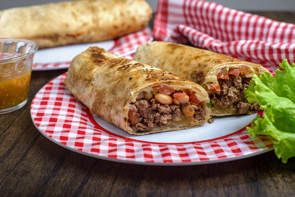Assiette de chimichanga
