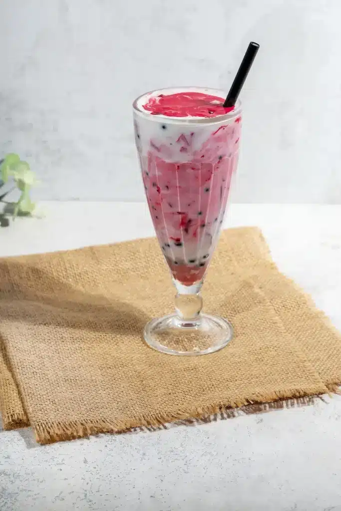 Verre de falooda