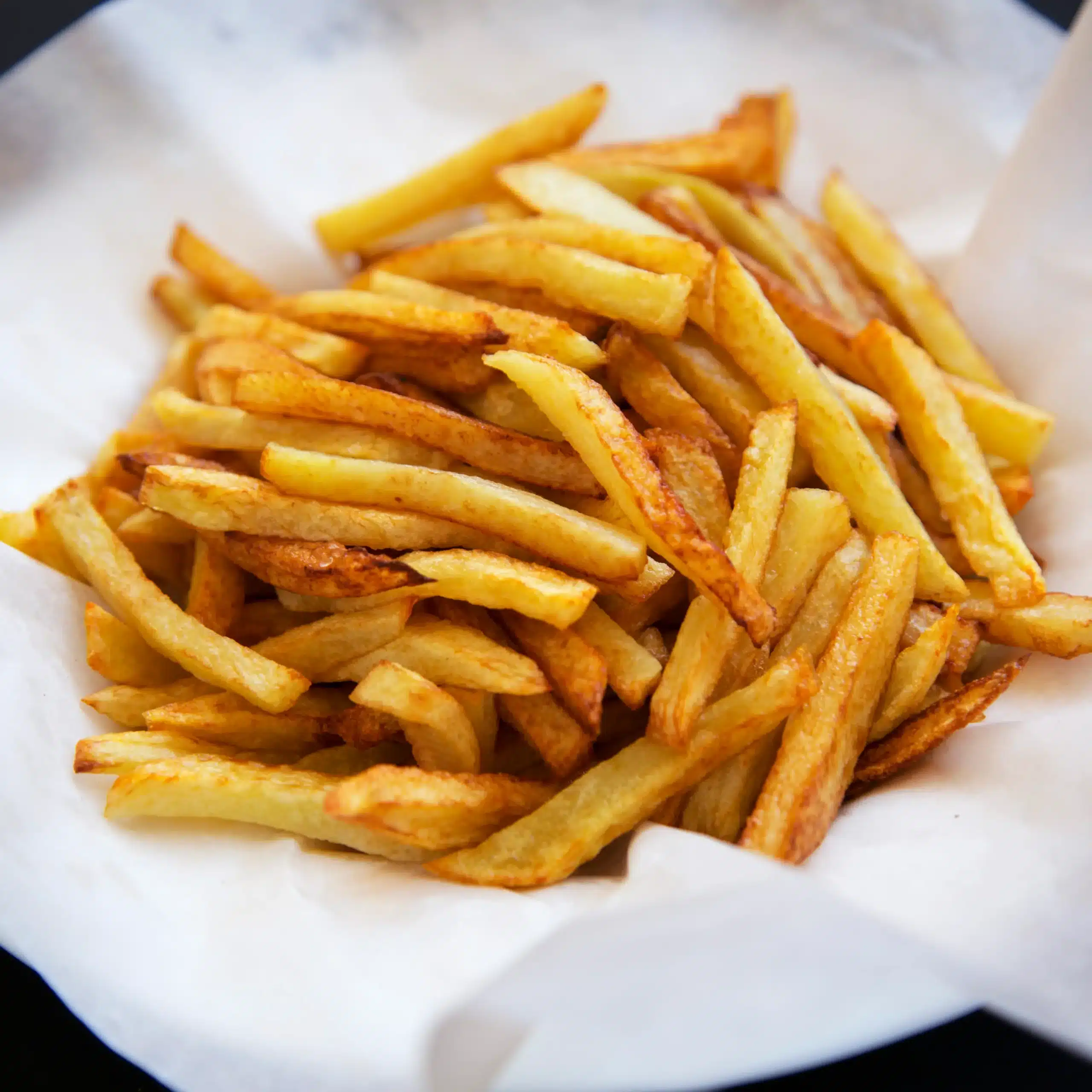 Frites cuites au four