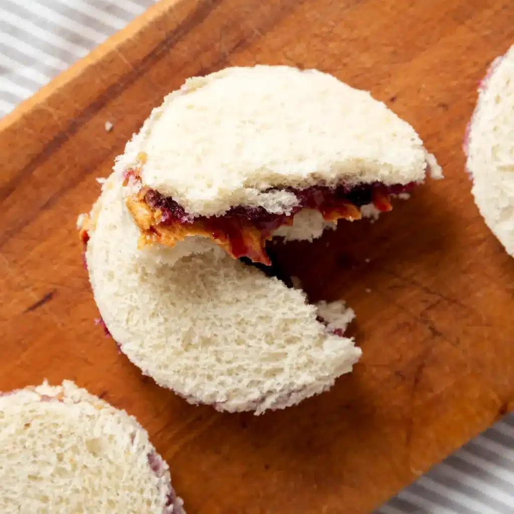 Uncrustables en préparation